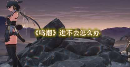 《鸣潮》进不去怎么办
