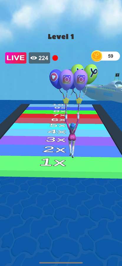 Streamer Runner Rush 3Dios版2