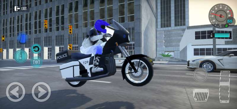 Police Motorcycle Drive Simios版2