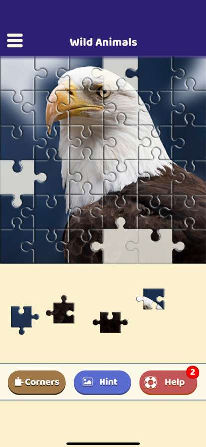 Wild Animals Jigsaw Puzzleios版3