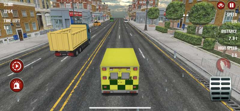紧急救护车救援驾驶：公路赛车模拟ios版8