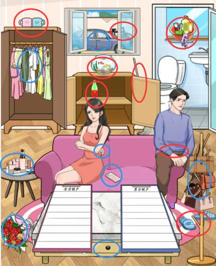 整个活吧离婚分家帮他们分清财产怎么过