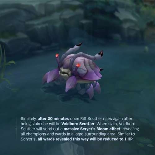 《英雄联盟》公布迅捷蟹、大龙、红蓝BUFF改动!