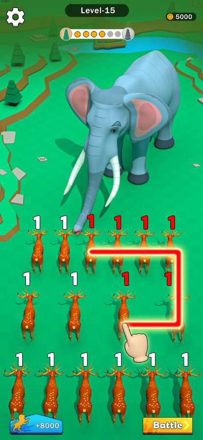 Merge Animal : Dinosaur Fightios版2