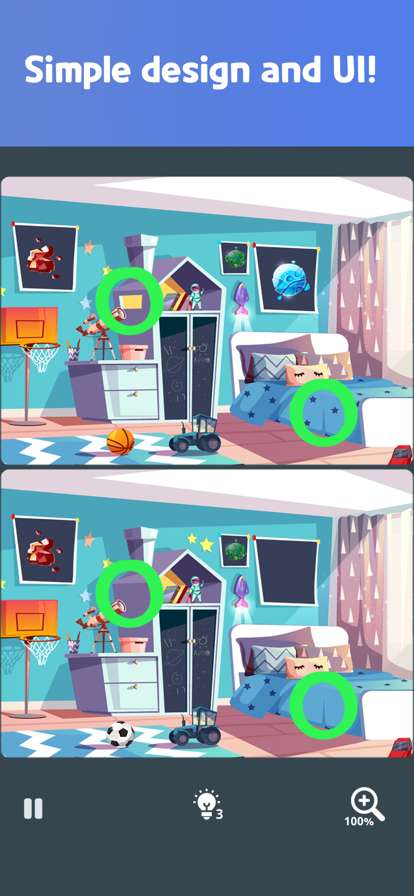 Spot The Differences : IQ UPios版2
