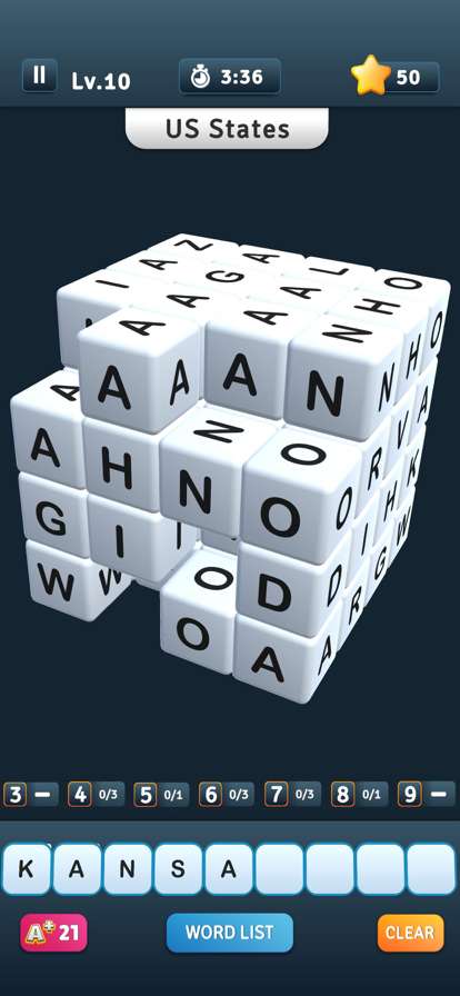 Word Cube Proios版2