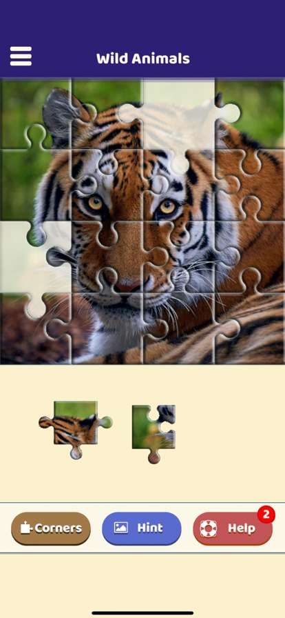 Wild Animals Jigsaw Puzzleios版1