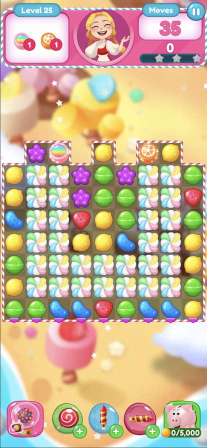 Sweet Candy Bomb: Match 3 Gameios版3