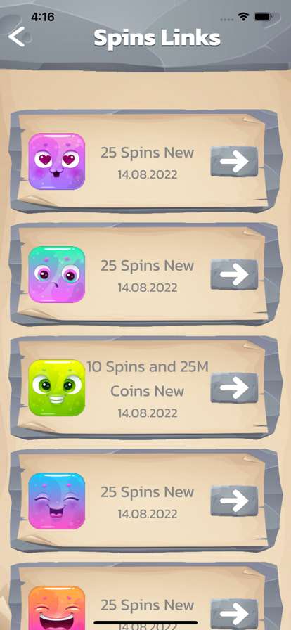 Coins and Spins for Coinmasterios版1