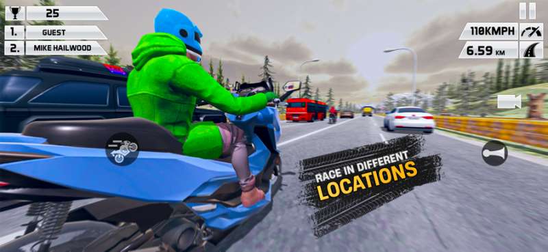Moto Traffic Bike Gameios版2
