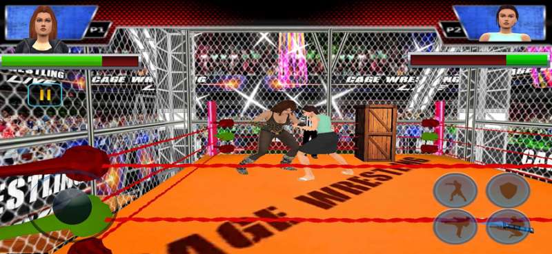 Girls Wrestling Ring Fight 3Dios版4