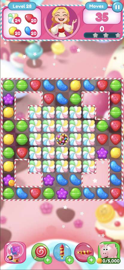 Sweet Candy Bomb: Match 3 Gameios版5