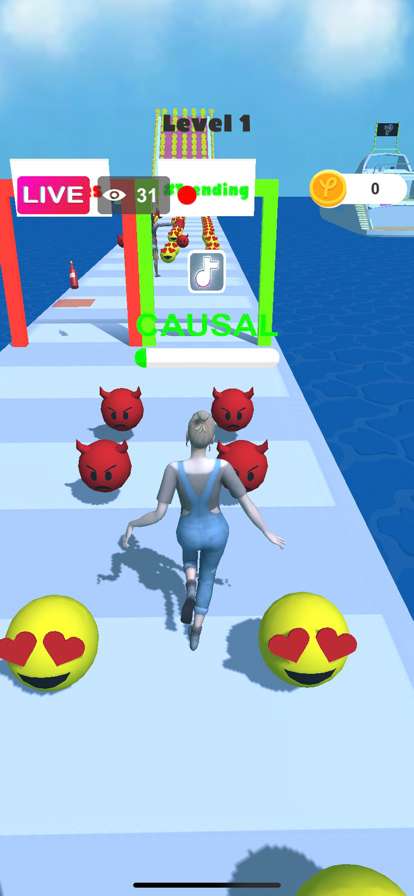 Streamer Runner Rush 3Dios版1