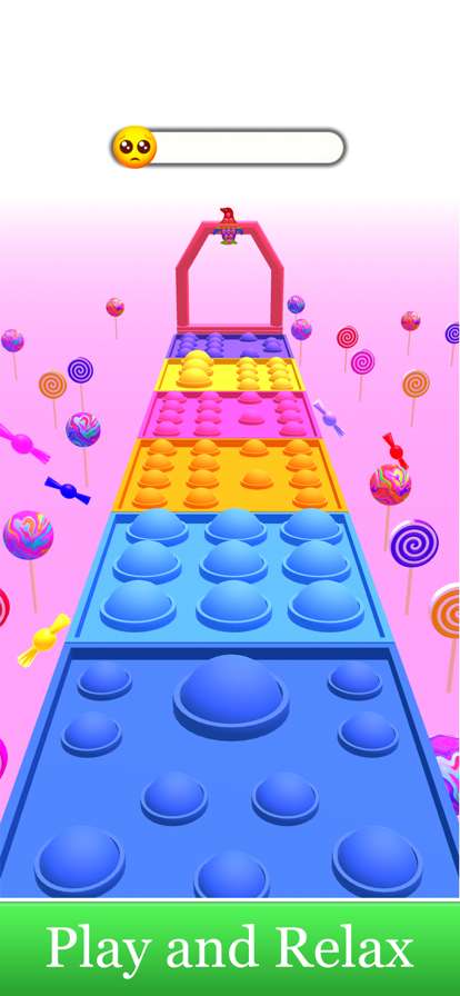 Pop It Step Runner Finger Raceios版1