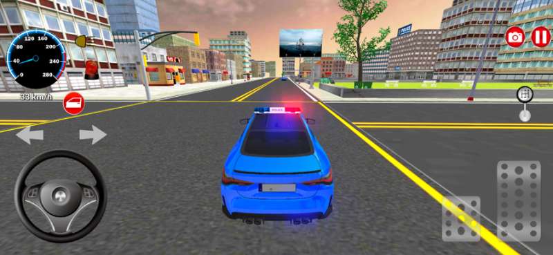 Police M4 Sport Car Drivingios版0