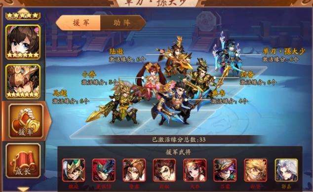 少年三国志2,平民,副本阵容