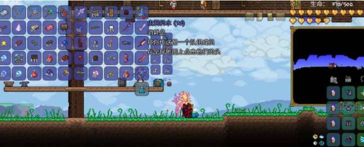 泰拉瑞亚虫洞药水怎么用-泰拉瑞亚虫洞药水使用方法