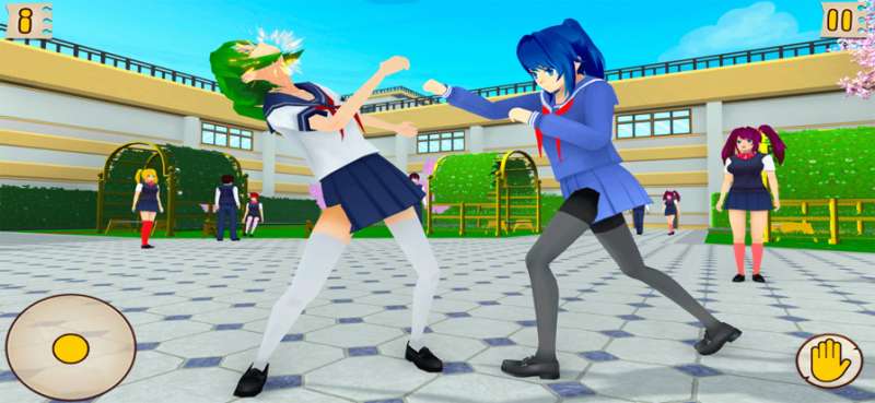 動漫高中女生3d 2022ios版4