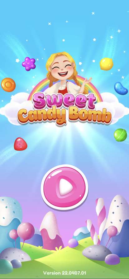 Sweet Candy Bomb: Match 3 Gameios版0