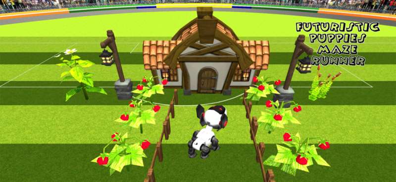 Futuristic Puppy Maze Runios版8